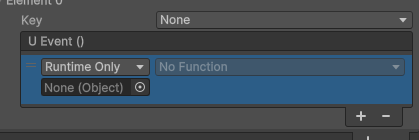Filled InteractorEvent