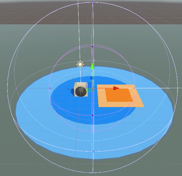 Broadcast Radius gizmos